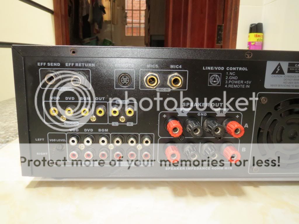 Cần Bán Amply SCOTT 348-B + PIONEER VSX 509s(dts) 5.1 + CD NAD-5220.Có Hình Thật.. - 6