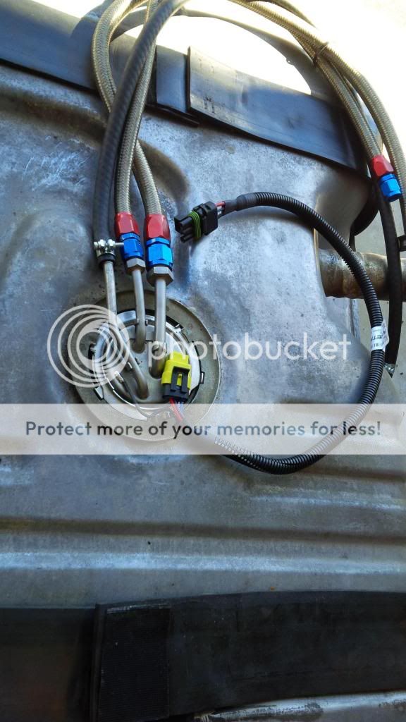 Racetronix Fuel sending unit with 430LPH pump and lines Turbo Buick