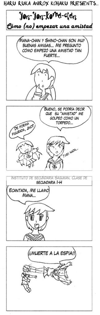 amistad.jpg Yon-Yon-Koma-chan - Como (no) empezar una amistad picture by Dark-Crystal-Soul