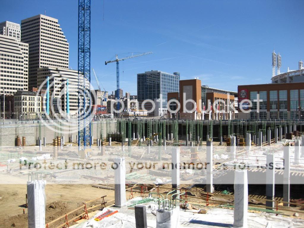 Construction of the Banks and Queen City Square