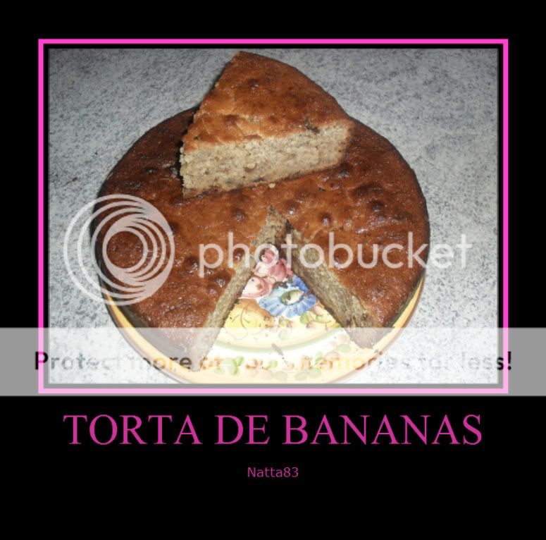 Torta Humeda de Bananas Torta Humeda de Bananas