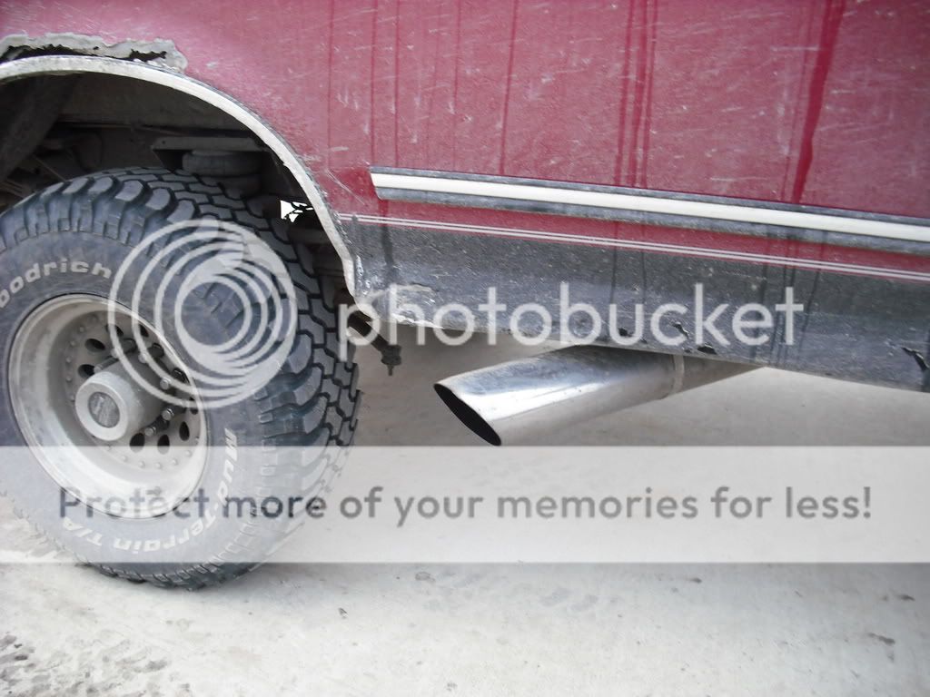 some pics of "dump" exhaust? Ford Powerstroke Diesel Forum